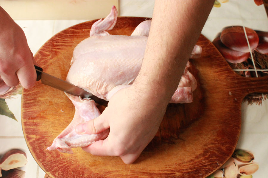 Как разделать куриную грудку на филе?